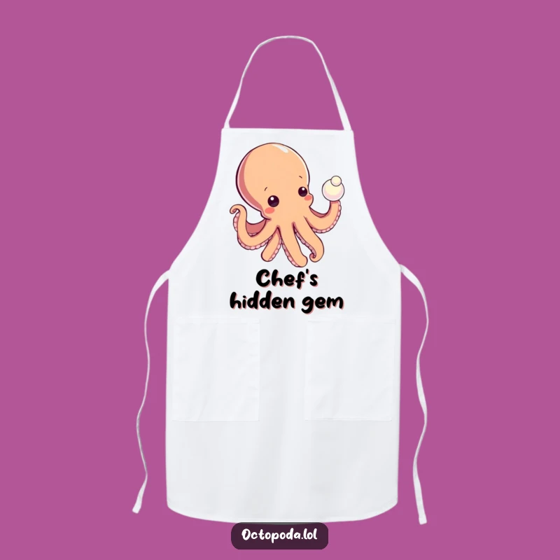 Funny Octopus Discovery Apron: Explore and Cook with Funny Gift