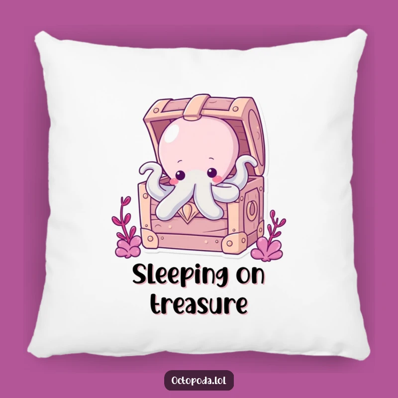 Funny Chubby Octopus Pillow: Cozy Comfort with Hidden Treasures