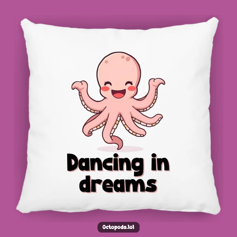 Funny Octopus Dancing Pillow: Cozy Comfort with a Smile