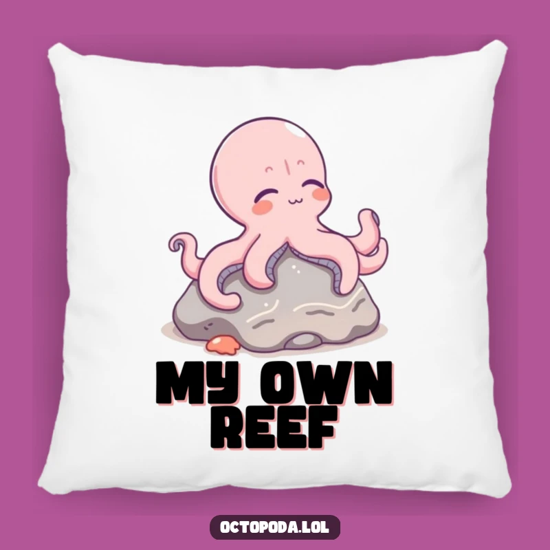Funny Octopus Lounging Pillow - Soft Cephalopod Relaxation Comfort