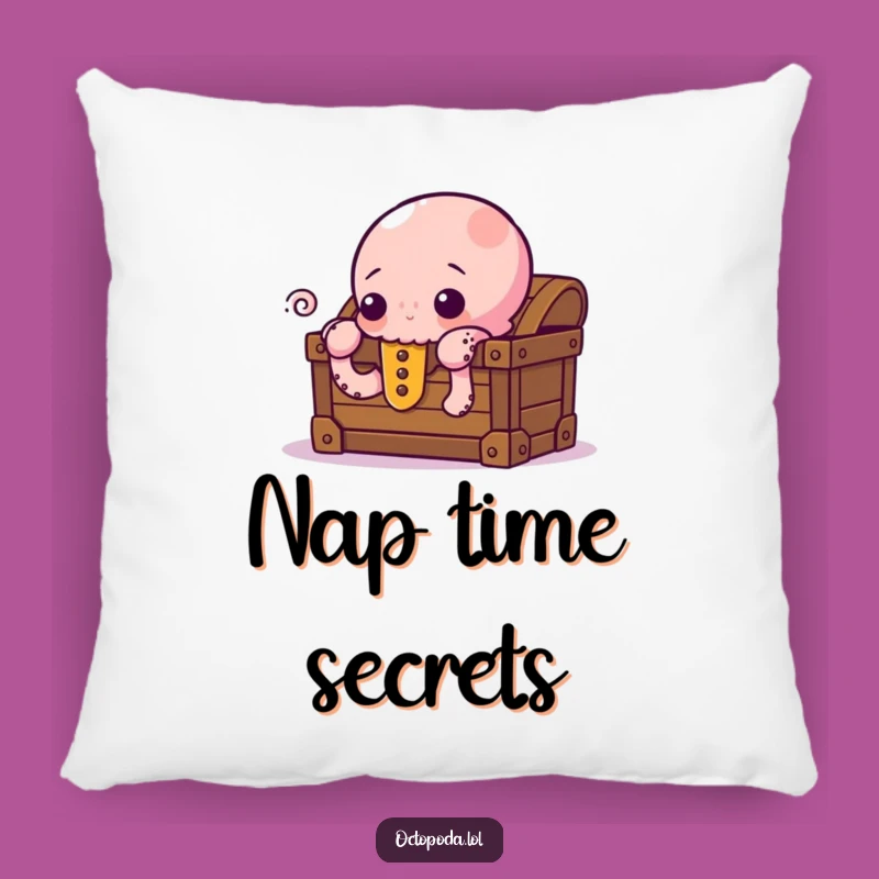 Funny Curious Octopus Pillow - Soft Peeking Treasure Cushion for Comfort