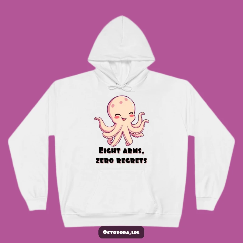 Funny Octopus Hoodie: Cozy and Cheerful Cephalopod Dance Sweatshirt Gift