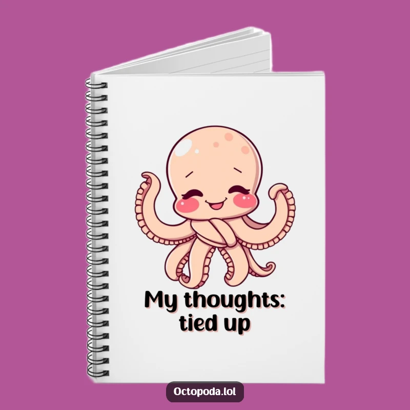 Funny Octopus Knot Notebook: Giggles & Ideas, Perfect Funny Journal Gift