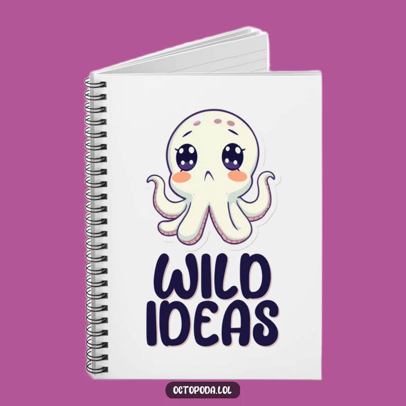 Funny Octopus Surprise Notebook: Wonder Journal, Perfect Humorous Gift